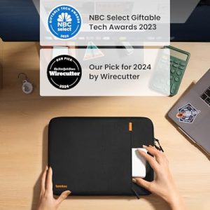 tomtoc 360° Protective Laptop Sleeve for 13-inch MacBook