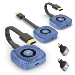 LZLOO 4K Wireless HDMI Transmitter & Receiver 1TX 2RX