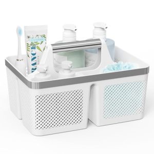BYUNER Plastic Shower Caddy: Portable Dorm Bathroom Organizer