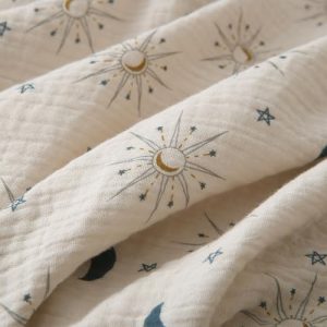 DaysU Unisex Baby Blanket: Muslin Cotton & Soft Fleece