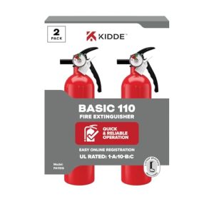 Kidde Multi-Purpose Fire Extinguisher 2-Pack
