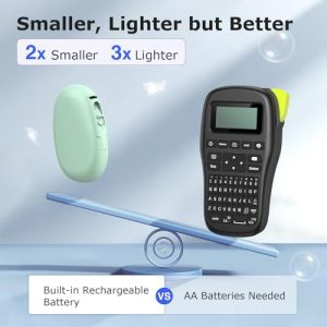 SUPVAN E10 Bluetooth Label Maker – Waterproof Labels