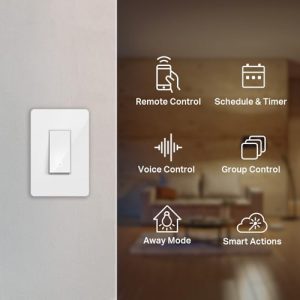Kasa Smart Wi-Fi Light Switch HS200 – Alexa & Google Home