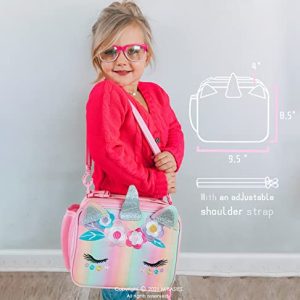 Mibasies Unicorn Lunch Bag – Bottle Holder & Strap