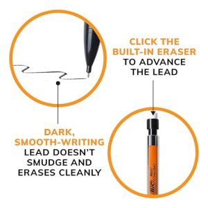 BIC Xtra-Smooth Mechanical Pencils 0.7mm, 10-Count Pack