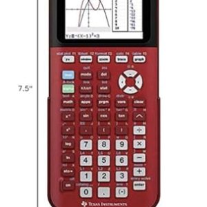 TI-84 Plus CE Color Graphing Calculator – Radical Red