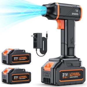 Electric Air Duster - 500,000 RPM, Cordless, 2 Batteries