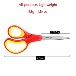 LIVINGO 7″ Student Scissors (3-Pack)