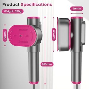 Handheld Portable Steamer & Iron with LCD Display