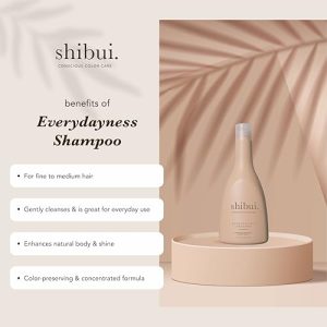 SHIBUI Everydayness Shampoo: Rose Water & Saké Cleanser