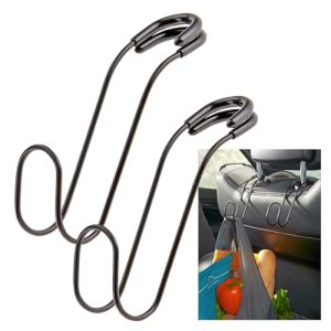 High Road Unbreakable Car Hooks - 2-Pack Heavy Duty Hangers