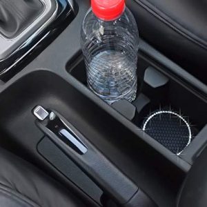 DBlosp Bling Car Cup Holder Coasters – Anti-Slip Rhinestone