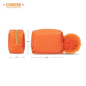 Kitgo Mini First Aid & Emergency Kit for Women – Orange