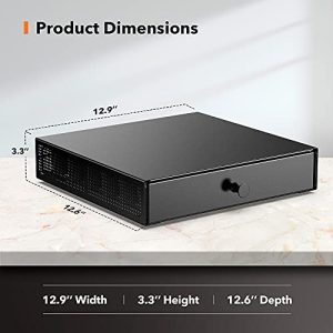 SICHEER K-Cup Storage Drawer – 36 Pod Holder Stand