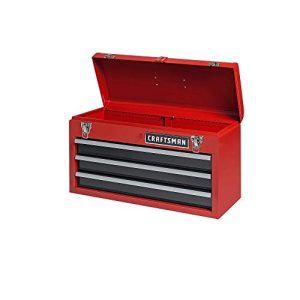 Craftsman 3-Drawer Portable Metal Tool Chest Red