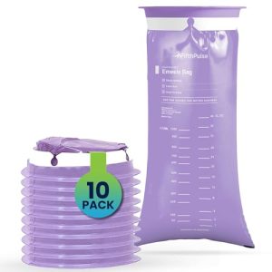 Disposable Lavender Emesis Bags – 10-Pack Travel