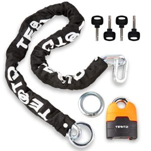 Heavy Duty Motorcycle Chain Lock - 4FT Anti-Theft