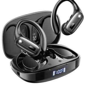 Sports Wireless Earbuds: 50H Playtime, IPX7, ENC Mic