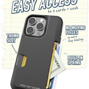 Smartish iPhone 14 Pro Wallet Case – Blue Blossoms