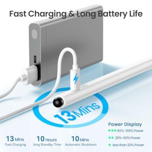 Hastraith Stylus Pen for iPad with Tilt & Palm Rejection