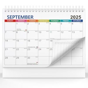 2025-2026 Monthly Wall Calendar - Family & Office Planner