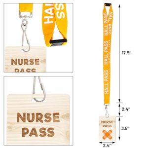 Ceiba Tree Hall Pass Lanyards & School Passes 6-Pack