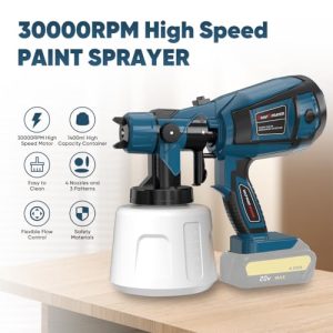 Cordless Electric Paint Sprayer for Furniture & Home