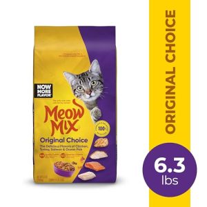 Meow Mix Original Choice Dry Cat Food – 6.3 lb Bag