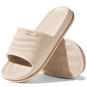 Frykun Unisex Ultra-Soft Quick-Dry Bath Slippers