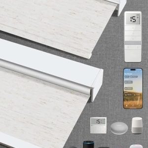 Kincmo Smart Motorized Blackout Blinds with Voice Control