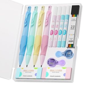 Four Candies 2.0MM Mechanical Pencils Kit – Cute & Ergonomic