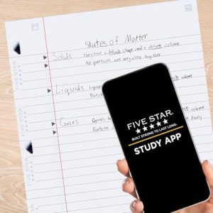 Five Star Wide Ruled Loose Leaf Paper + Study App