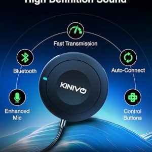 Kinivo BTC450 Bluetooth Car Kit – Hands-Free