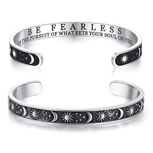 Inspirational 'Be Fearless' Bracelet - 2025 Graduation Gift