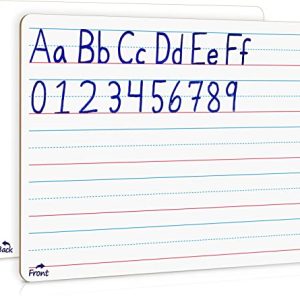 Scribbledo Lined Double Sided Dry Erase Board for Kids