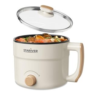 Portable Electric Hot Pot - Mini Non-Stick Noodle Cooker