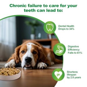 Pet Dental Powder for Dogs & Cats – Plaque & Bad Breath Remover