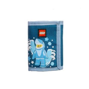LEGO Trifold Wallet for Kids – Shark Guy Design