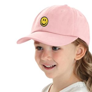 Cute Smile Face Toddler Baseball Cap - Boys & Girls 4-12