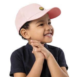 Cute Smile Face Toddler Baseball Cap – Boys & Girls 4-12