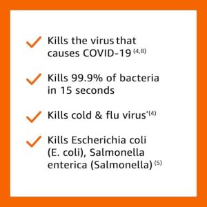 Amazon Basics Sanitizing Wipes – Lemon Scent (255 Count)