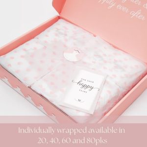 Happy Tears Wedding Tissues – 20 Guest Packs