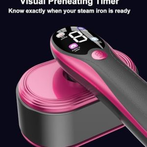 ADPTOYU 2-in-1 Portable Garment Steamer & Travel Iron