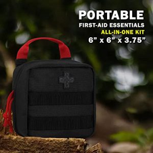 Everlit 180-Pc Tactical First Aid Kit IFAK Molle
