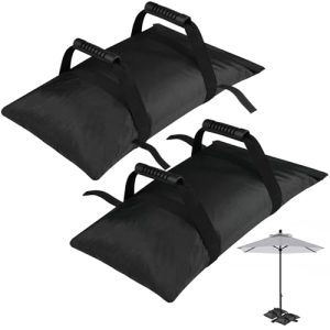 NVAAV 90LBS Umbrella Base Weight Set – 2 Pack