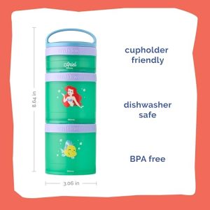 Disney Princess Stackable Snack Containers for Kids