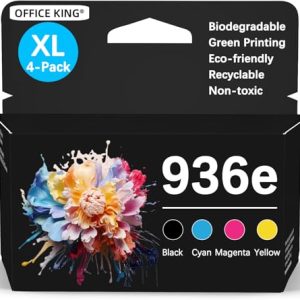 936XL/936e Ink Cartridges Combo Pack for HP OfficeJet Pro