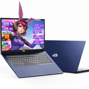 17.3" Gaming Laptop: AI 9, 32GB RAM, 1TB SSD, VR Ready