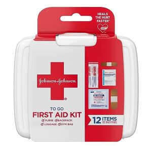 J&J Red Cross First Aid-to-Go Mini Kit (48-Pack)