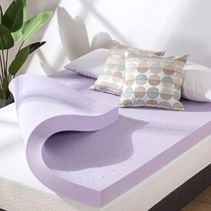 Mellow Queen 4-Inch Lavender Memory Foam Topper